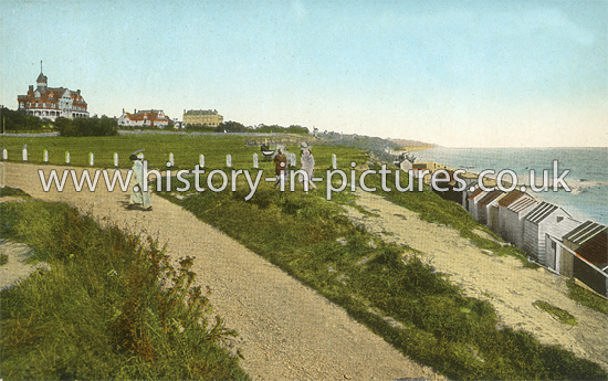 Grand Hotel and Cliffs, Frinton on Sea, Essex. c.1905